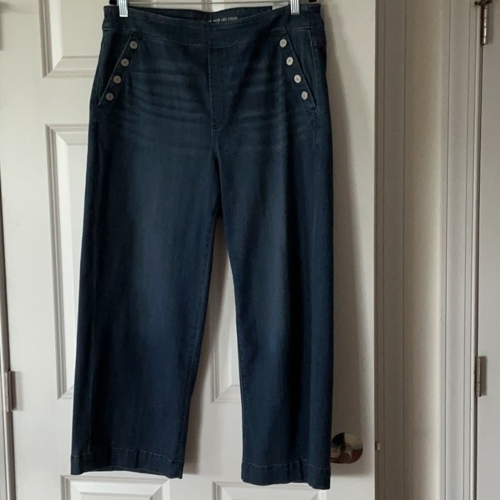 Chico's Dark Blue Ankle Jeans